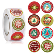 Christmas Gift Sticker Decoration Label Sealing Sticker(HA048)