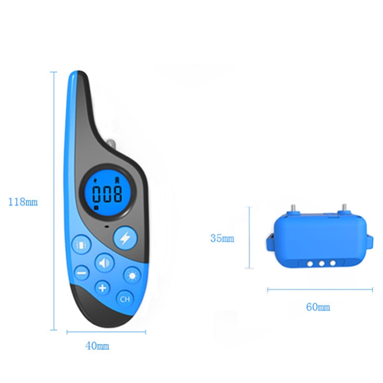 L-818 500M Dog Training Device Rechargeable Remote Control Pet Bark Stopper
