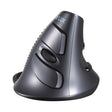 DELUX M618 6-Keys Vertical Snail Ergonomic Wireless Mouse(Black) - Wireless Mice by DELUX | Online Shopping South Africa | PMC TechLife | Buy Now Pay Later Mobicred