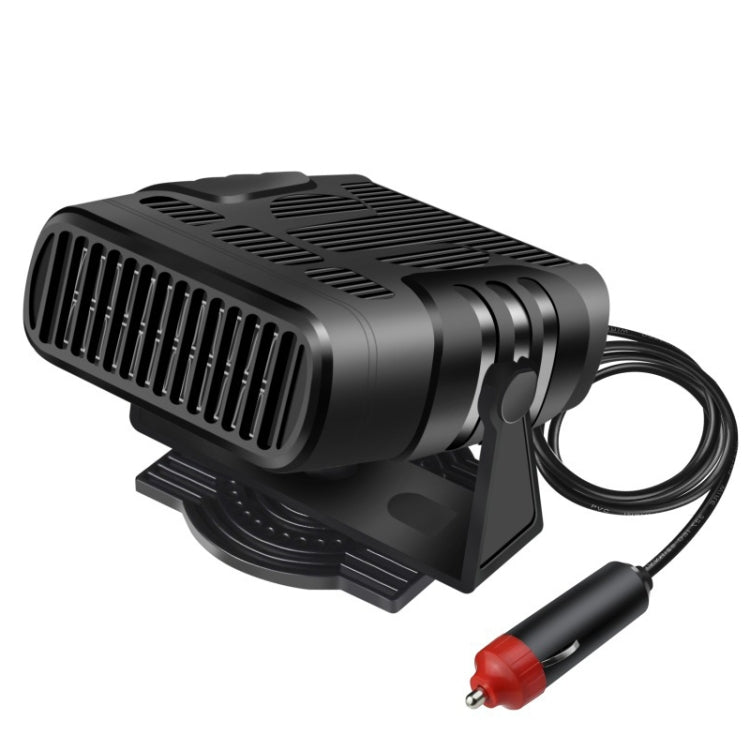 12V Black Car Heater Cold And Warm Wind Defrosting And Snow Demister