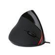 JSY-12 5 Keys USB Wired Vertical Mouse Ergonomic Wrist Brace Optical Mouse(Black) - Wired Mice by PMC TechLife | Online Shopping South Africa | PMC TechLife | Buy Now Pay Later Mobicred