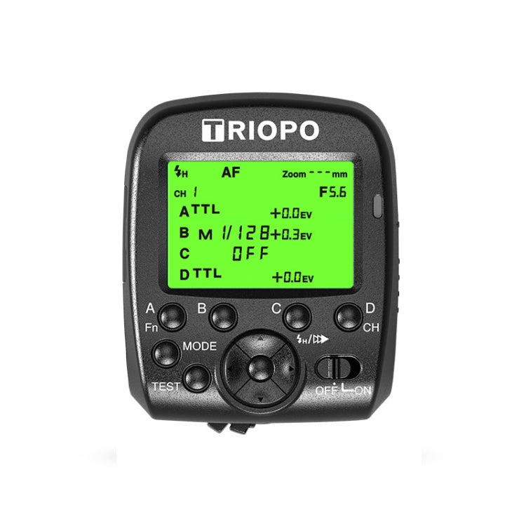 TRIOPO G1 Remote Control TTL Wireless Trigger 2.4GHz Wireless Transmitter For Canon / Nikon Camera(Black)