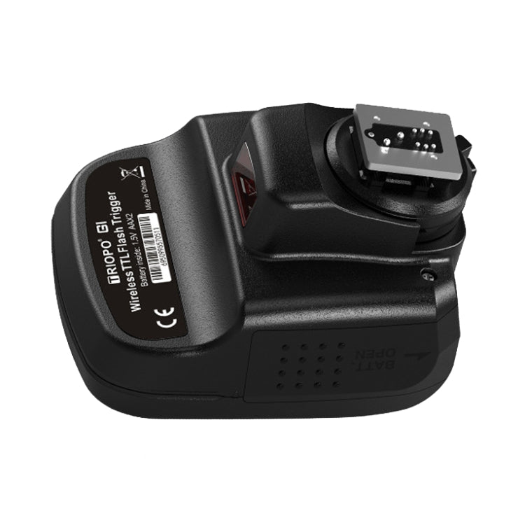 TRIOPO G1 Remote Control TTL Wireless Trigger 2.4GHz Wireless Transmitter For Canon / Nikon Camera(Black)