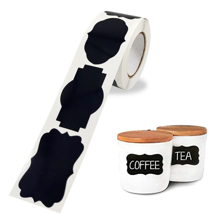 PVC Removable Water-resistant Sticker Kitchen Decoration Blackboard Label, Size: 55x35mm(I-07)