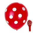 100 PCS FY-10280 12 Inch Dot Party Decorative Balloon Wedding Scene Arrangement Latex Balloon(Red White Dot) - Balloons by PMC TechLife | Online Shopping South Africa | PMC TechLife