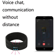 Bluetooth Headset Sports Headband Outdoor Running Yoga Sweat-Absorbent Headscarf, Colour: Dark Gray