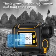 SNDWAY Rangefinder Instrument Outdoor Telescope Golf Measuring Instrument, Model: SW1500B 1500m