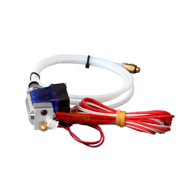 3D V6 Printer Extrusion Head Printer J-Head Hotend With Single Cooling Fan, Specification: Remotely 3 / 0.4mm