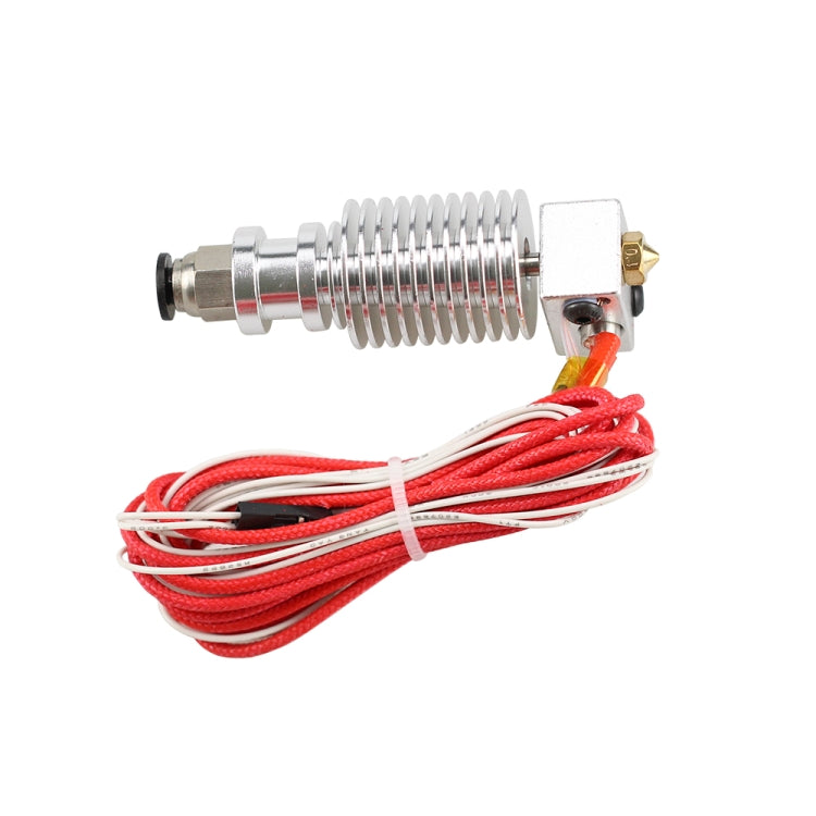 3D V6 Printer Extrusion Head Printer J-Head Hotend With Single Cooling Fan, Specification: Remotely 3 / 0.4mm