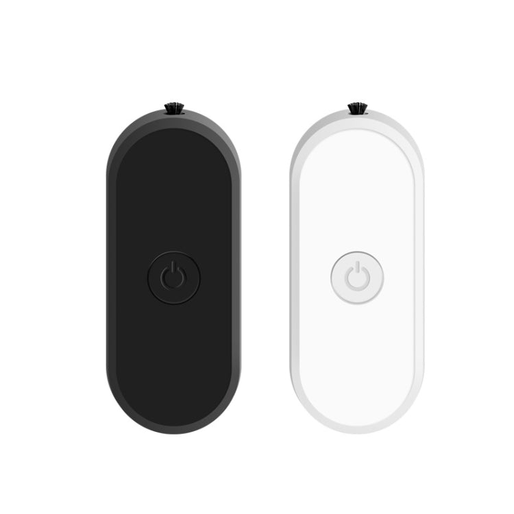 EP206 Hanging Neck Negative Ion Necklace Air Purifier(White)
