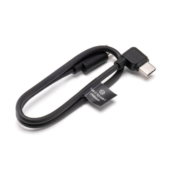 Original DJI RS 3 Mini Type-C/USB-C L-shaped Camera Control Cable, 30 cm
