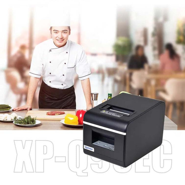 Xprinter XP-Q90EC 58mm Portable Express List Receipt Thermal Printer, Style:USB+Bluetooth(US Plug)