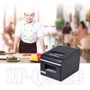 Xprinter XP-Q90EC 58mm Portable Express List Receipt Thermal Printer, Style:USB+Bluetooth(US Plug)