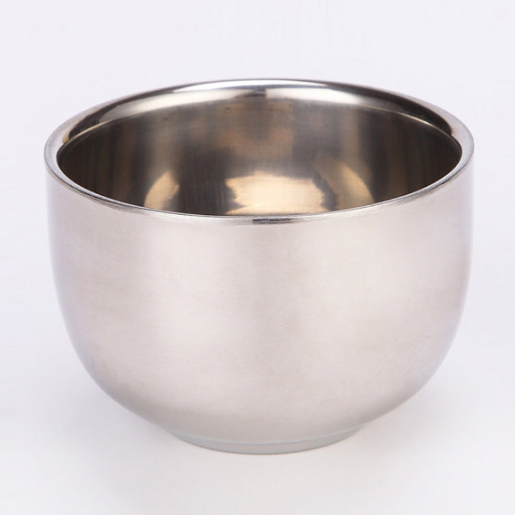 Stainless Steel Animal Hair Beard Brush Manual Stirring And Foaming Shaving Tool, Specification: Bowl + Brush