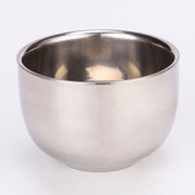 Stainless Steel Animal Hair Beard Brush Manual Stirring And Foaming Shaving Tool, Specification: Bowl + Brush