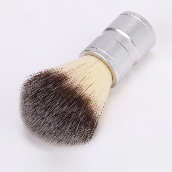 Stainless Steel Animal Hair Beard Brush Manual Stirring And Foaming Shaving Tool, Specification: Bowl + Brush