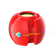 RGB Light Effect Gyro Shape Wireless Bluetooth Audio(Red) - Mini Speaker by PMC TechLife | Online Shopping South Africa | PMC TechLife