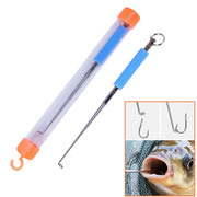 5 PCS Fishing Line Unhooker Deep Throat Hook Lifter Accessories For Fishing, Specification: Length 12.5cm(Blue)