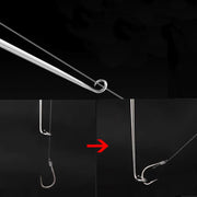 5 PCS Fishing Line Unhooker Deep Throat Hook Lifter Accessories For Fishing, Specification: Length 12.5cm(Blue)