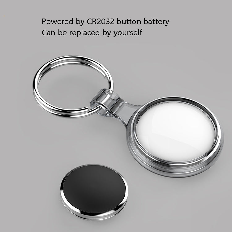 T1 Intelligent Bluetooth 5.0 Locator Bidirectional Alarm Tracker with Keychain(Black)