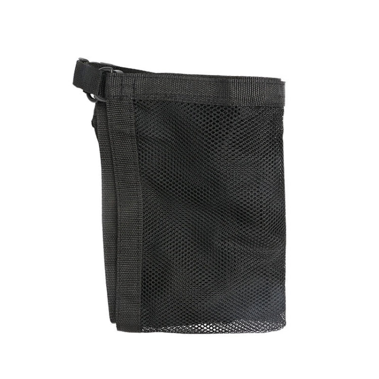 Car Ceiling Storage Net Bag Draw Rope Double-Layer Zipper Car Storage Net Pocket(80x55cm)