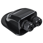 Solar Photovoltaic Plastic Bracket ABS Photovoltaic Car Roof Water-resistant Junction Box(Black)