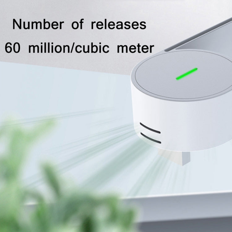 USB Plug-In Negative Ion Air Purifier Odor Deodorizer(White)
