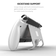 JYS NS218 Multifunctional Game Console Integrated Protective Case With Grip  For Switch OLED(White)