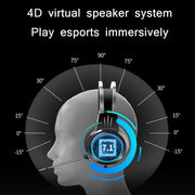 Heir Audio Head-Mounted Gaming Wired Headset With Microphone, Colour: X8 Mobile / Notebook Upgrade (Black)