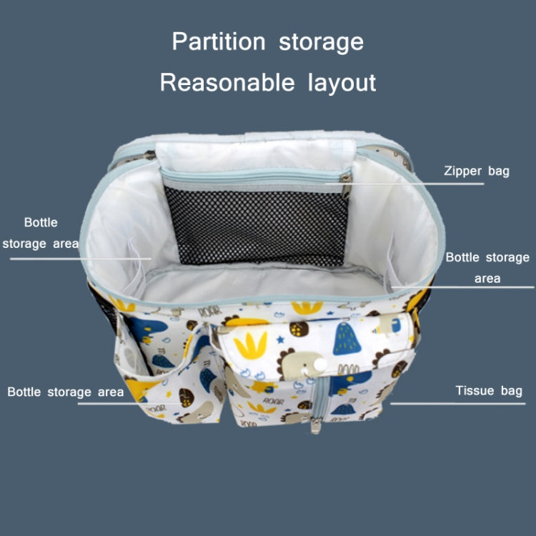 Multifunctional Baby Stroller Storage Bag, Colour: White Alpaca