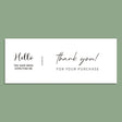 50 Sheets / Bag Rectangular Sticker Gift Box Sealed Sticker Packaging Supplies(B2) - free shipping - PMC TechLife - Order now!