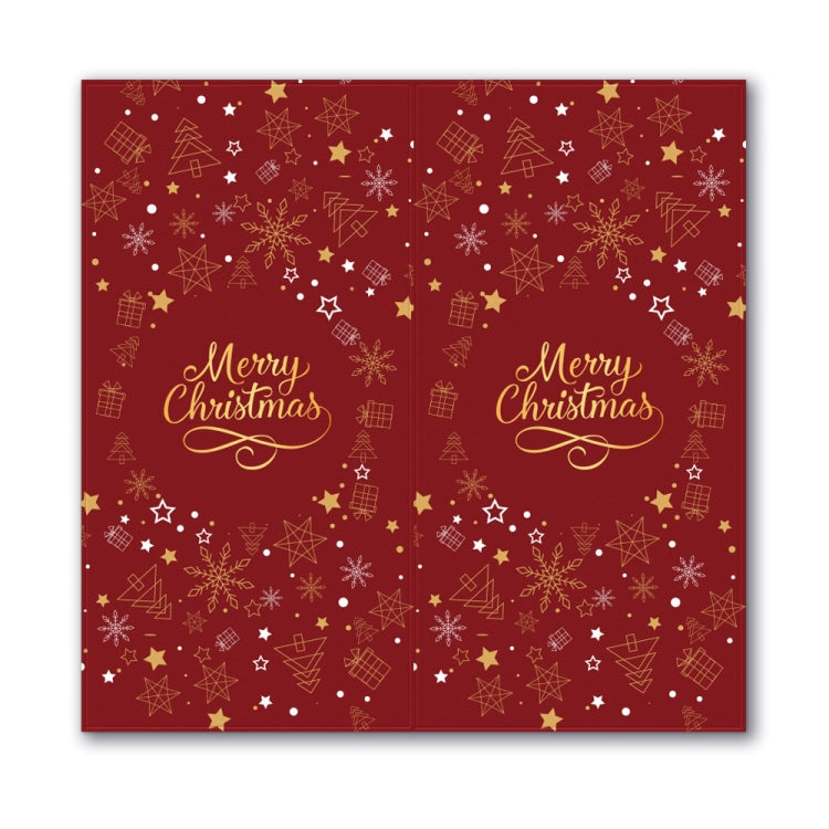 Merry Christmas Rectangular Gift Box Seal Stickers(C1)