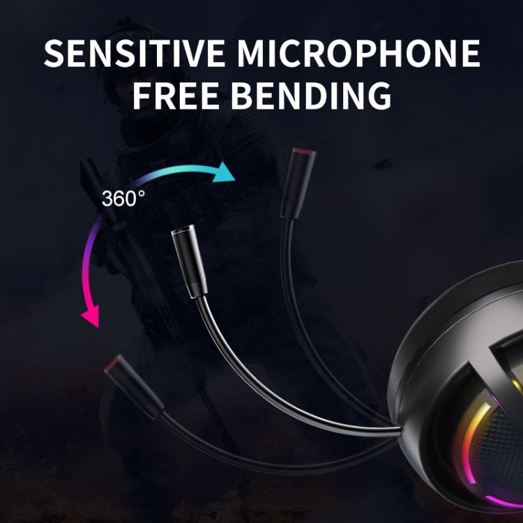 PANTSAN PSH-100 USB Wired Gaming Earphone Headset with Microphone, Colour: 3.5mm White