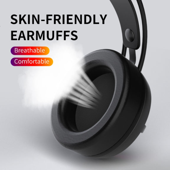 PANTSAN PSH-100 USB Wired Gaming Earphone Headset with Microphone, Colour: 3.5mm Yellow