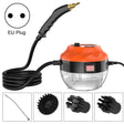 Steam Cleaner High Temperature Sterilization Cleaning Machine with 1L Water Tank 220V EU Plug(Orange) - free shipping - PMC TechLife - Order now!