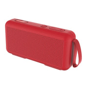 DoRealMe F0 TWS Mini Graffiti Bluetooth Speaker Support FM / TF Card(Red)