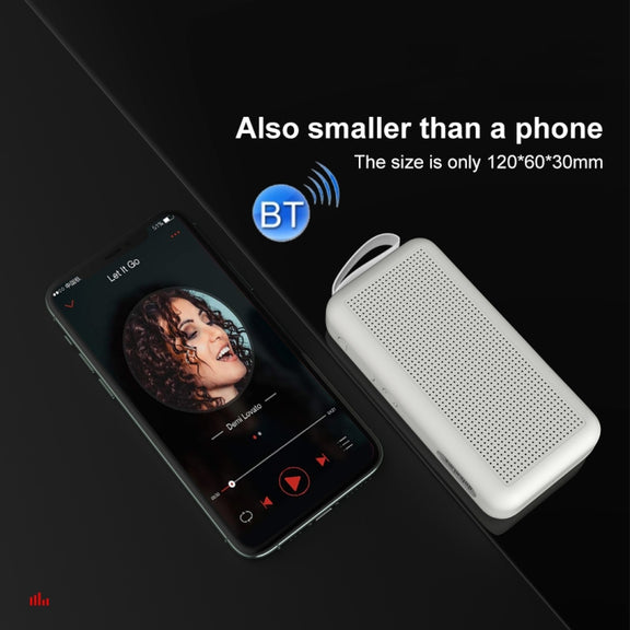 DoRealMe F0 TWS Mini Graffiti Bluetooth Speaker Support FM / TF Card(Red)