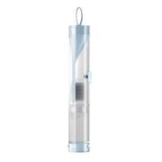 ETRAVEL Travel Portable Folding Toothbrush Set(Sky Blue)