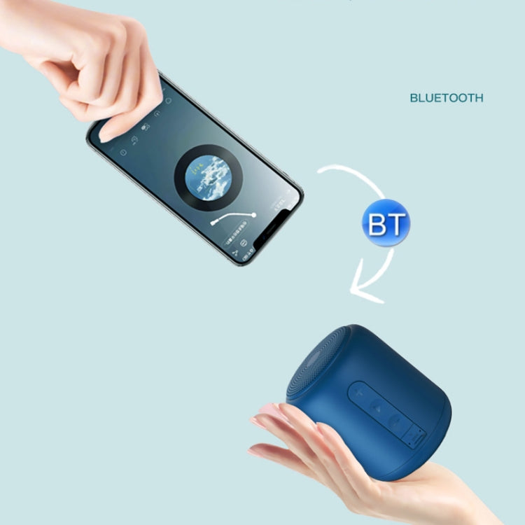 F9 TWS Mini Portable Bluetooth Speaker Support TF Card(No FM-Red)
