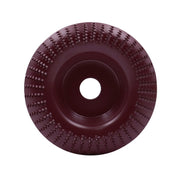 Woodworking Sanding Plastic Stab Discs Hard Round Grinding Wheels For Angle Grinders, Specification: 100mm Wine Red Curved