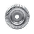 Woodworking Sanding Plastic Stab Discs Hard Round Grinding Wheels For Angle Grinders, Specification: 100mm Silver Curved - Abrasive Tools & Accessories by PMC TechLife | Online Shopping South Africa | PMC TechLife