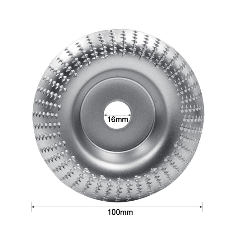 Woodworking Sanding Plastic Stab Discs Hard Round Grinding Wheels For Angle Grinders, Specification: 100mm Silver Curved