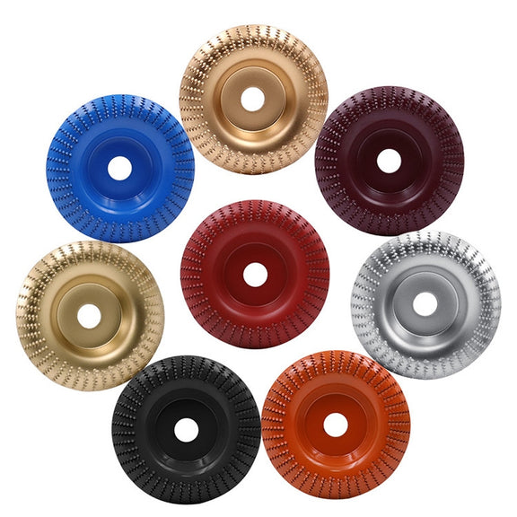 Woodworking Sanding Plastic Stab Discs Hard Round Grinding Wheels For Angle Grinders, Specification: 100mm Silver Curved
