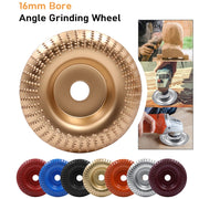 Woodworking Sanding Plastic Stab Discs Hard Round Grinding Wheels For Angle Grinders, Specification: 100mm Silver Curved