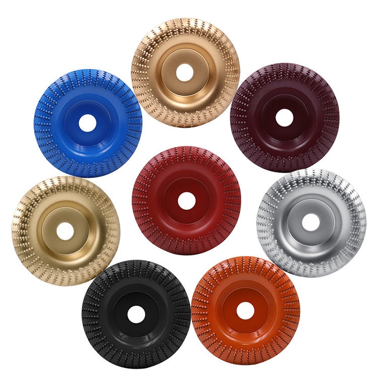 Woodworking Sanding Plastic Stab Discs Hard Round Grinding Wheels For Angle Grinders, Specification: 98mm Silver Plane
