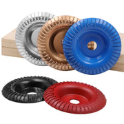 Woodworking Sanding Plastic Stab Discs Hard Round Grinding Wheels For Angle Grinders, Specification: 98mm Silver Plane