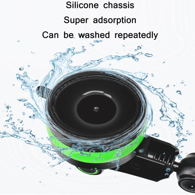 Car Diamond Suction Cup Mobile Phone Holder(Black)