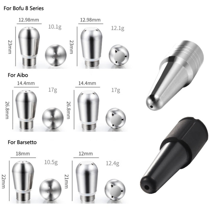 Coffee Machine Steam Nozzle For Bofu 8 Series, Style: 4 Holes