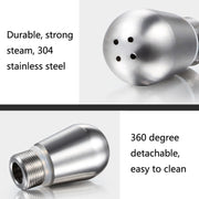 Coffee Machine Steam Nozzle For Bofu 8 Series, Style: 4 Holes