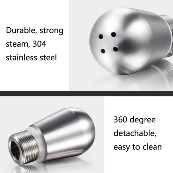 Coffee Machine Steam Nozzle For Bofu 8 Series, Style: 4 Holes